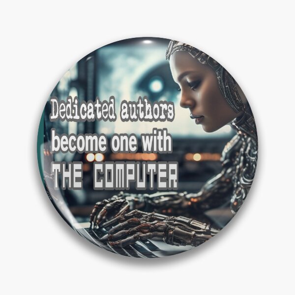 Item preview, Dedicated Authors Become One With The computer designed and sold by Surreallytee.
