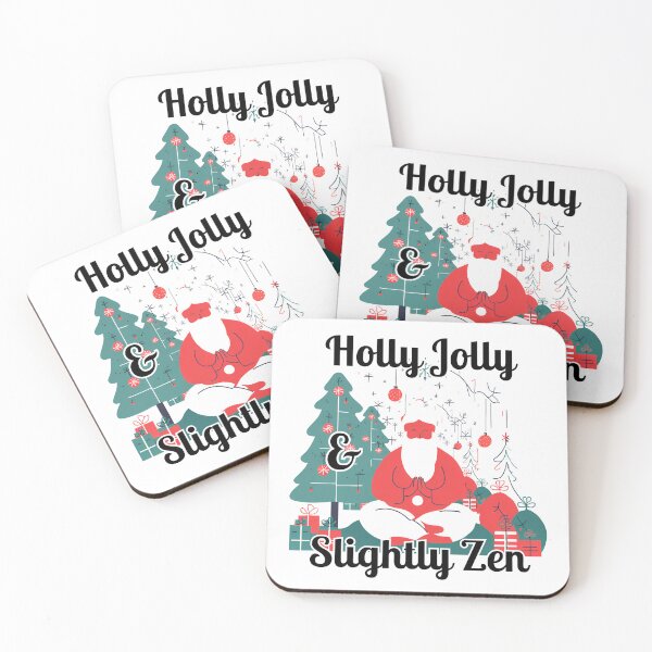 Item preview, Holly Jolly Slightly Zen designed and sold by ZenAuraBoutique.