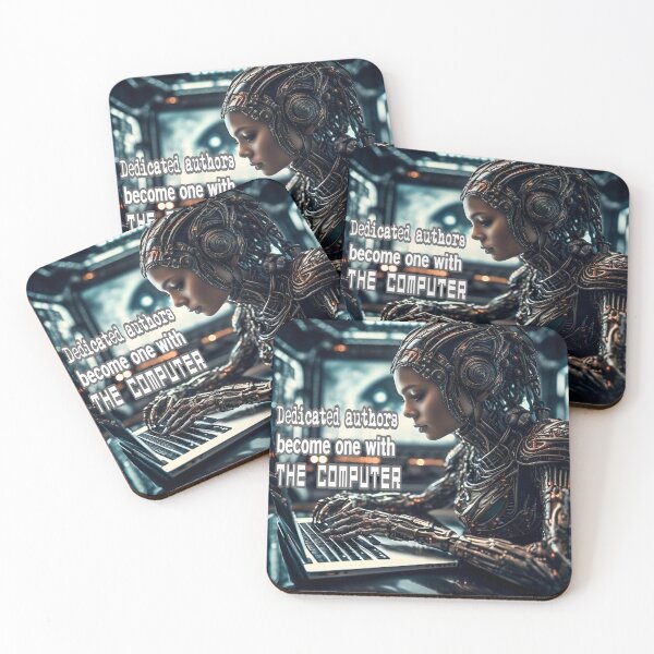 Item preview, Dedicated Authors Become One With The computer designed and sold by Surreallytee.