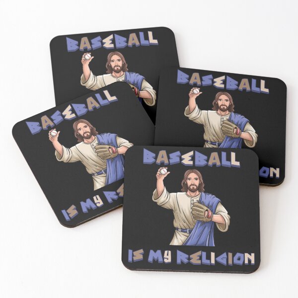 Item preview, BASEBALL IS MY RELIGION funny theme for people for whom baseball is more than just a sport. designed and sold by TEMERIA.