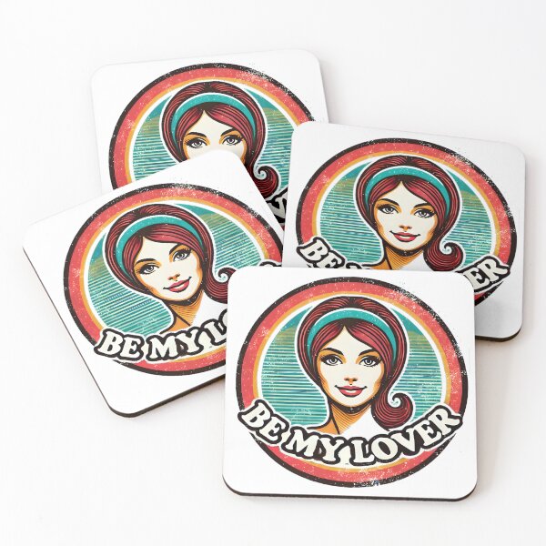 Item preview, Be My Valentine Retro Art T-Shirt designed and sold by DesignHub.