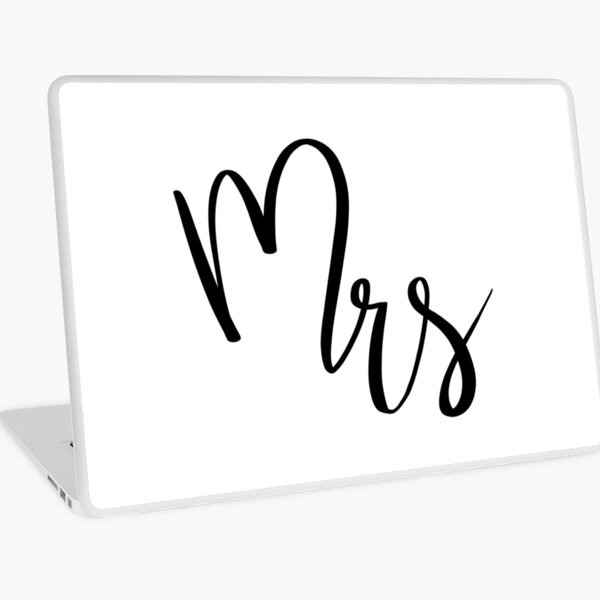 Mrs by Alice Monber Laptop Skin
