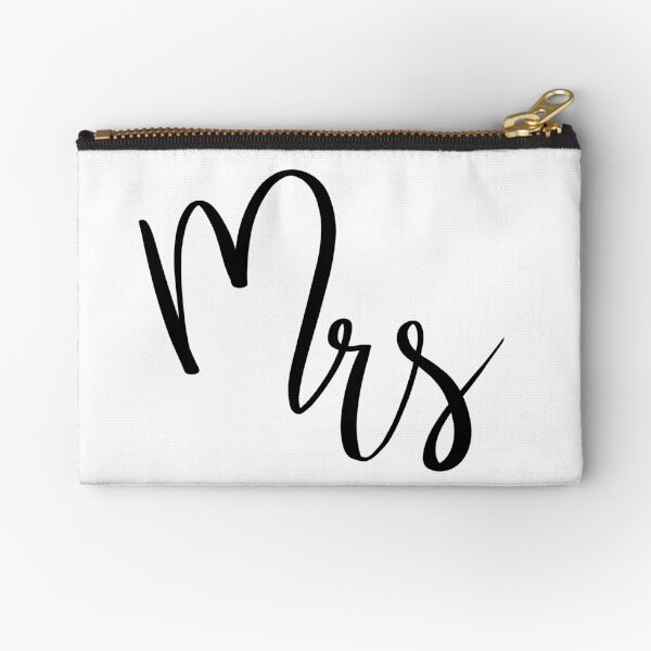Mrs by Alice Monber Zipper Pouch