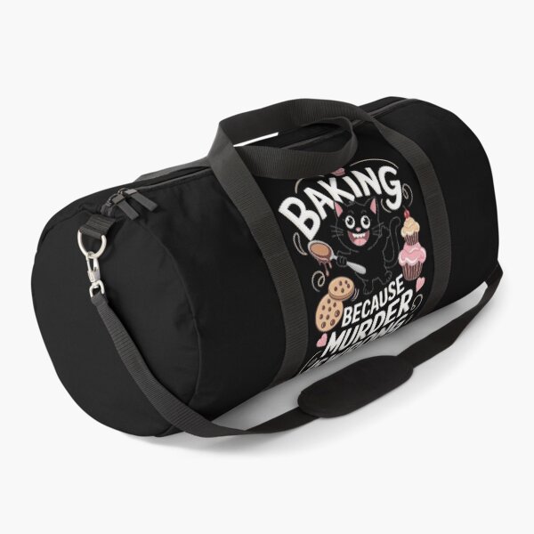 Item preview, Cute Baking Cat Design - “Baking Because Murder is Wrong designed and sold by love3617.