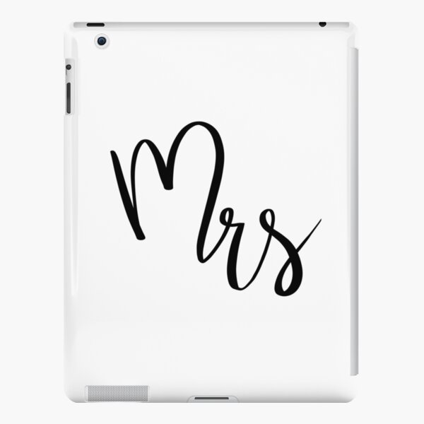 Mrs by Alice Monber iPad Snap Case