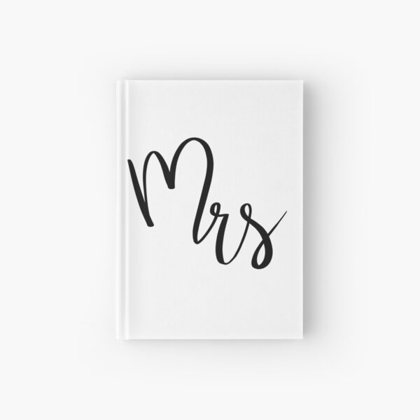 Mrs by Alice Monber Hardcover Journal