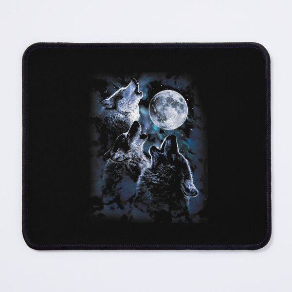 Item preview, 3 Wolf Howling Wildlife Forest Lover designed and sold by savecloth.