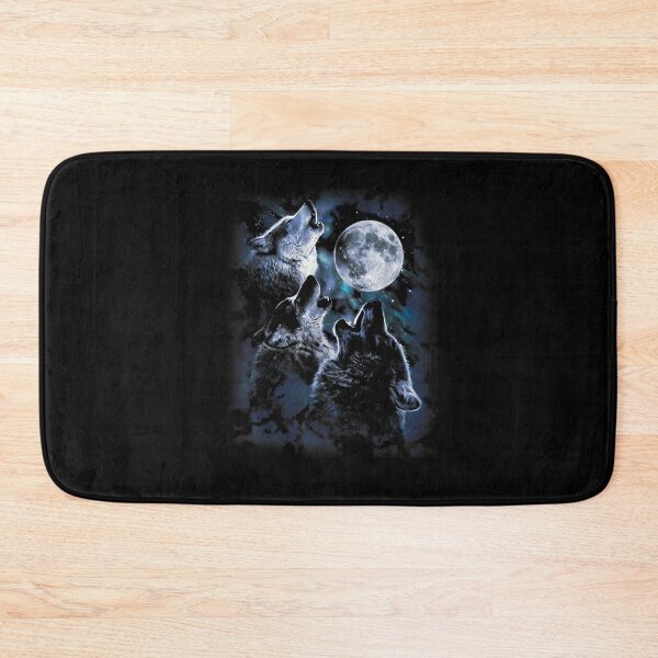 Item preview, 3 Wolf Howling Wildlife Forest Lover designed and sold by savecloth.