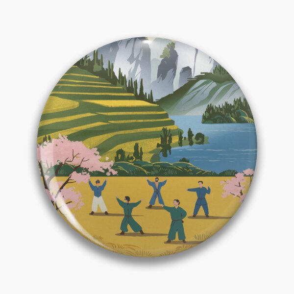 Item preview, Kunming Vintage Travel Poster designed and sold by TravelerRat.