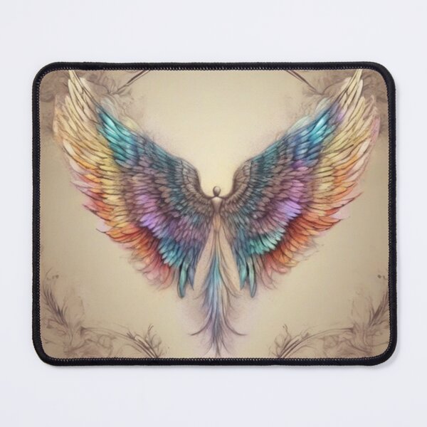 Item preview, Angel wings with antique background  designed and sold by Justnangel76.