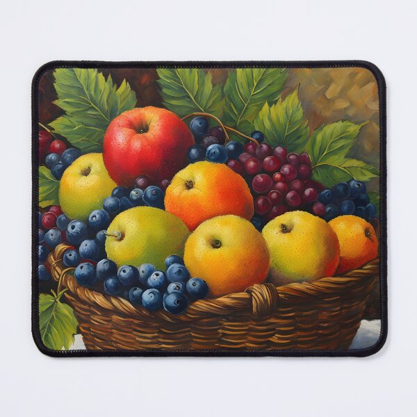 Item preview, Fruit Basket with Variety of Colorful Berries designed and sold by RetroPop23.