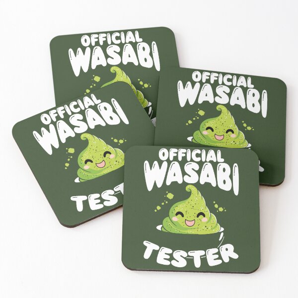 Item preview, Wasabi Tester Official Cute Japanese Kawaii Food Taster designed and sold by Maljonic.