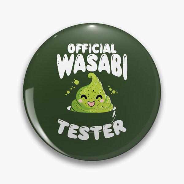 Item preview, Wasabi Tester Official Cute Japanese Kawaii Food Taster designed and sold by Maljonic.