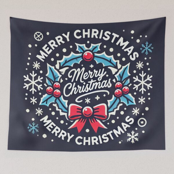 Item preview, Festive Christmas Wreath Apparel Design designed and sold by h4sey.