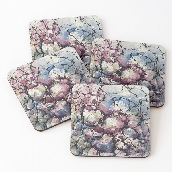 Item preview, Watercolor Abstract Rocks Painting - original by Krista Robertson designed and sold by Krista Robertson.