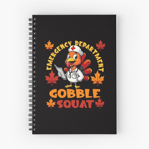 Item preview, Emergency Department Gobble Squad Thanksgiving Nurse designed and sold by AxelBrook.