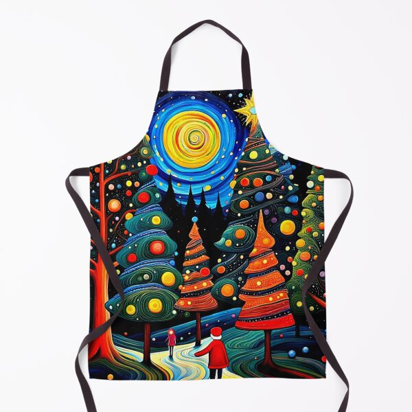Item preview, Walking through the Christmas tree forest 1 designed and sold by George Hutton Hunter.