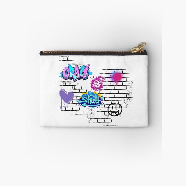 Item preview, Crazy Street Graffiti on a Brick Wall designed and sold by Endo Designs - cause Love and Life matters.
