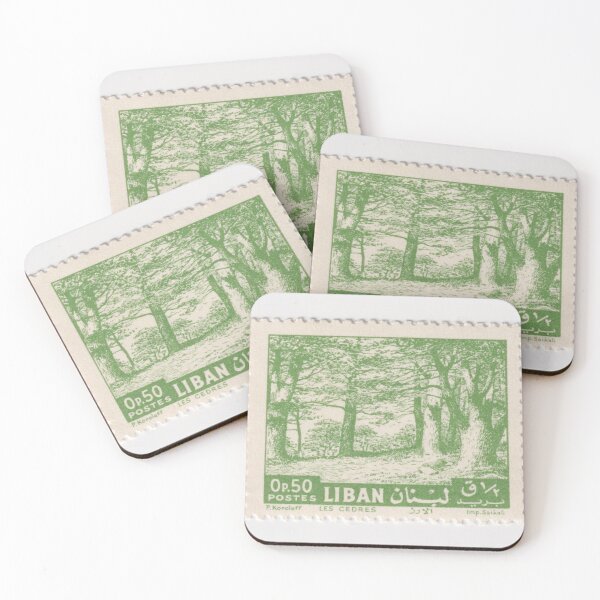 Item preview, The Cedars of Lebanon Stamp designed and sold by rogerstrawberry.