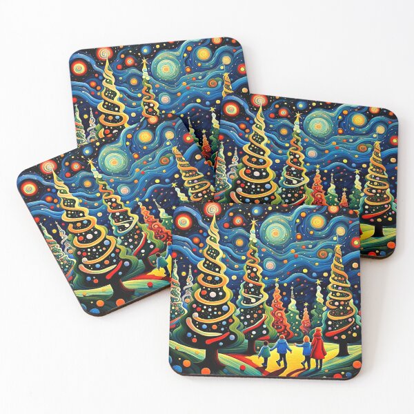 Item preview, Walking through the Christmas tree forest 2 designed and sold by George Hutton Hunter.