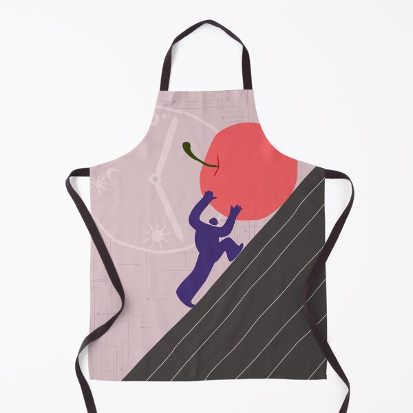 Item preview, Sisyphus with a huge apple. designed and sold by SpottedPilot.
