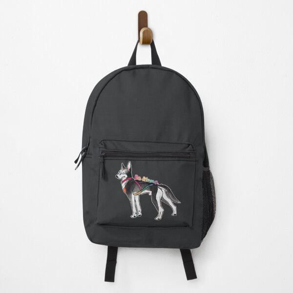 Item preview, Be Strong (Black and White Alaskan Husky) designed and sold by Sparklepupfaeri.