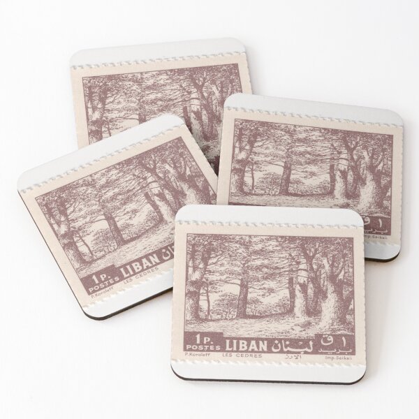 Item preview, The Cedars of Lebanon Stamp designed and sold by rogerstrawberry.