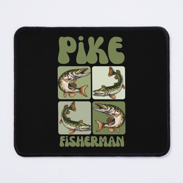 Item preview, Pike Fishing Lover – Earthy Toned Fish Design designed and sold by boboodesigns.