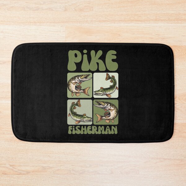 Item preview, Pike Fishing Lover – Earthy Toned Fish Design designed and sold by boboodesigns.