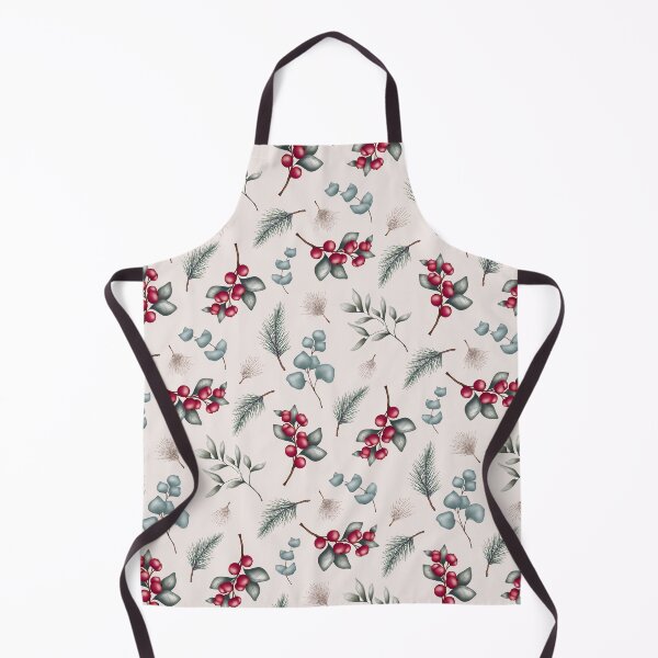 Item preview, Vintage Boho Christmas Eucalyptus botanical pattern designed and sold by milyblooms.