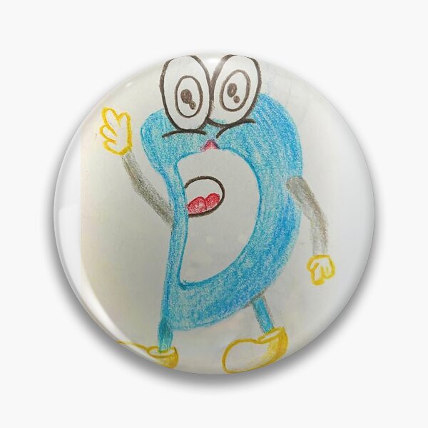 Item preview, D mascot designed and sold by NadarDesigns.