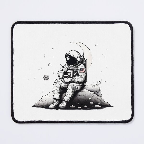 Item preview, Cosmic Coffee Break Astronaut in Space 5 designed and sold by Tom-Johnson.