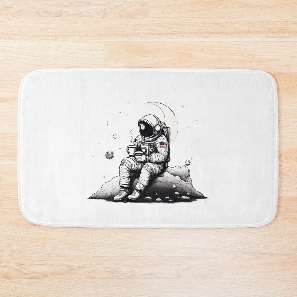 Item preview, Cosmic Coffee Break Astronaut in Space 5 designed and sold by Tom-Johnson.