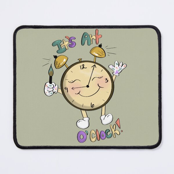 Item preview, It’s Art O’Clock designed and sold by Lots of Doodles.