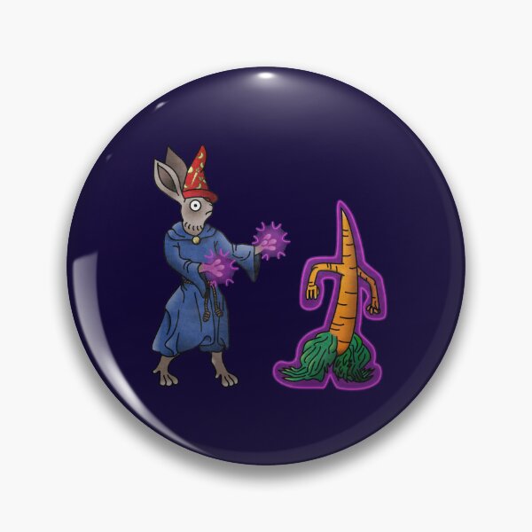 Item preview, The Carrot Sorcerer Rabbit designed and sold by MargiKnights.