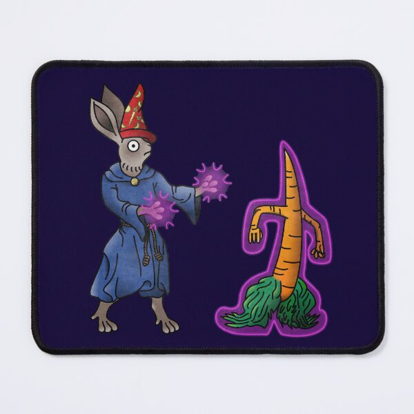 Item preview, The Carrot Sorcerer Rabbit designed and sold by MargiKnights.