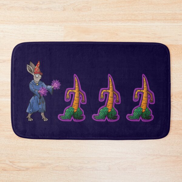 Item preview, The Carrot Sorcerer Rabbit designed and sold by MargiKnights.