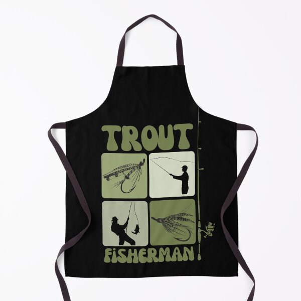Item preview, Trout Fisherman – Earthy Box Design with Flies and Casting designed and sold by boboodesigns.