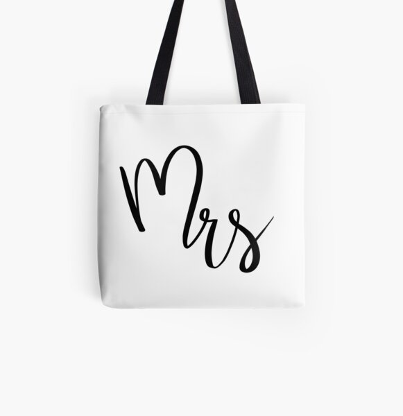 Mrs by Alice Monber All Over Print Tote Bag