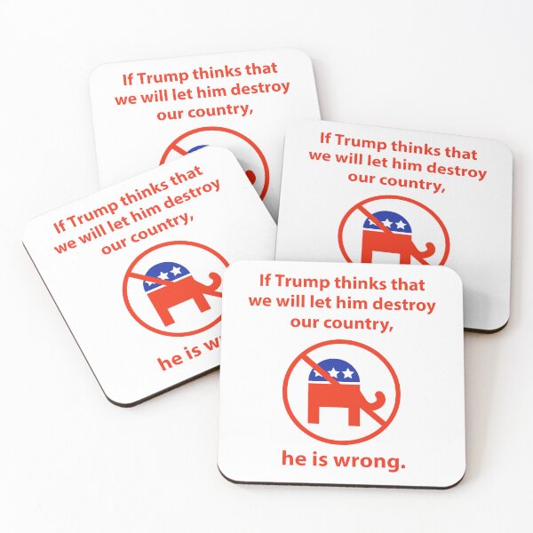 Item preview, We will not let him destroy our country  designed and sold by Rachel the Artist .