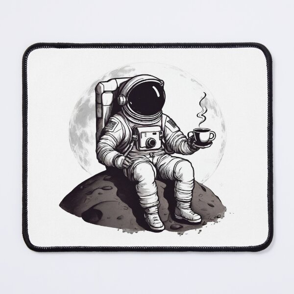 Item preview, Cosmic Coffee Break Astronaut in Space 6 designed and sold by Tom-Johnson.