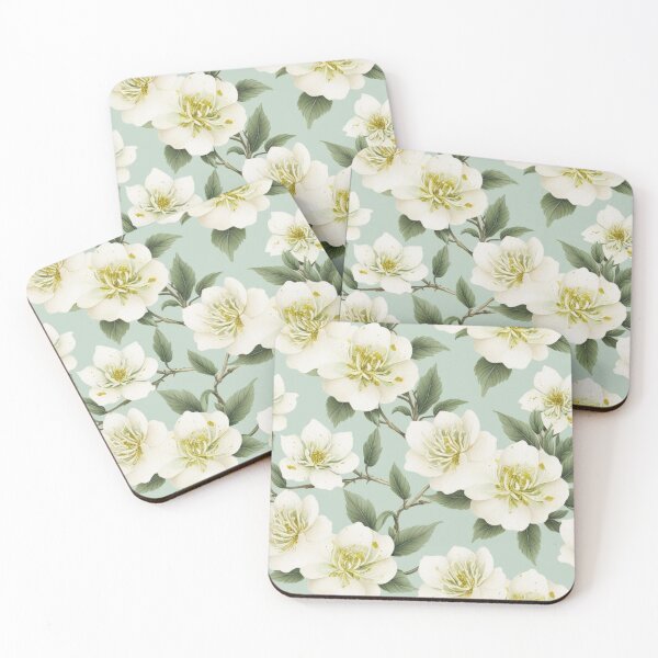 Item preview, India Inspired Floral Pattern: Jasmine designed and sold by MyriadVoices.