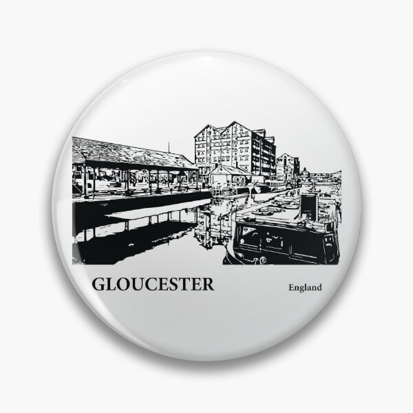 Item preview, Gloucester England designed and sold by Lakeric Cityscapes.