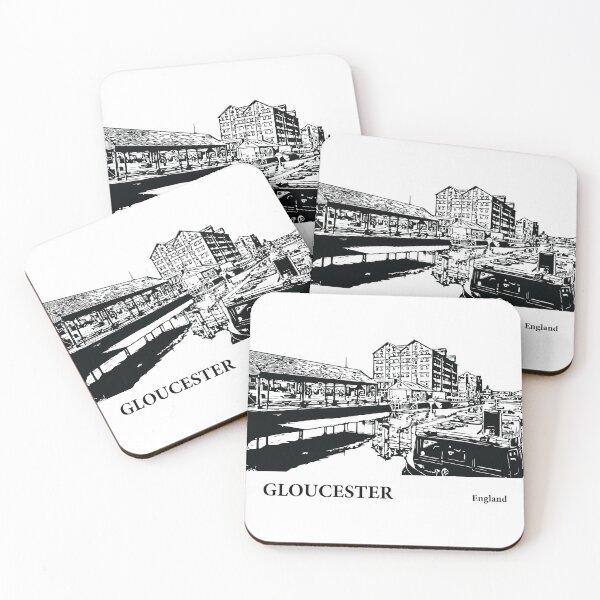 Item preview, Gloucester England designed and sold by Lakeric Cityscapes.