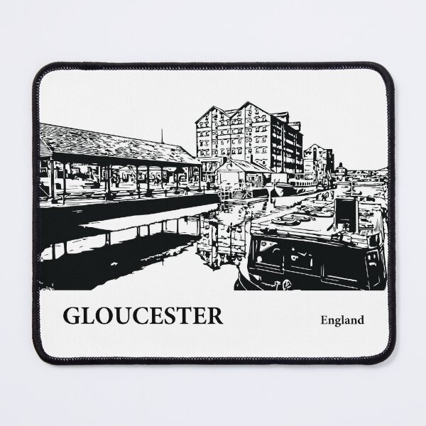 Item preview, Gloucester England designed and sold by Lakeric Cityscapes.