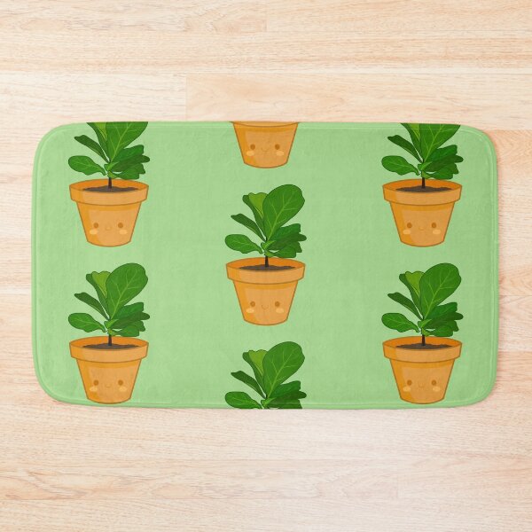 Item preview, Kawaii Fiddle Leaf Fig designed and sold by bumblebreeart.