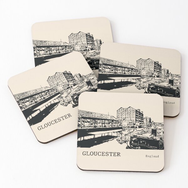 Item preview, Gloucester England designed and sold by Lakeric Cityscapes.