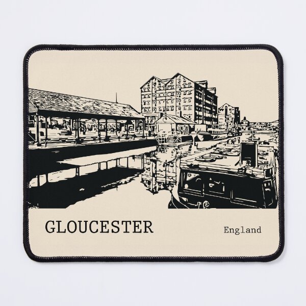 Item preview, Gloucester England designed and sold by Lakeric Cityscapes.