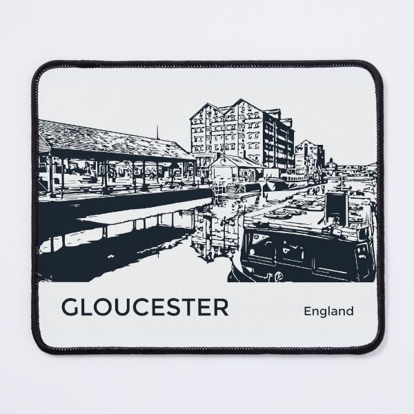 Item preview, Gloucester England designed and sold by Lakeric Cityscapes.