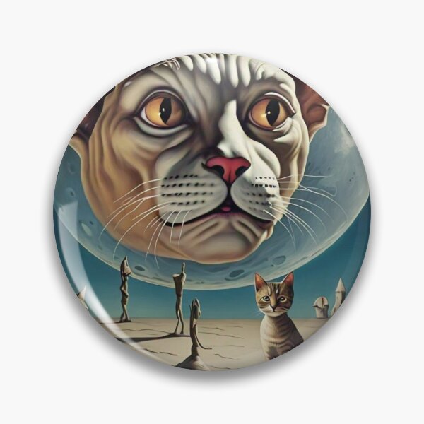 Item preview, Dali-Inspired Moon Sphynx designed and sold by vwcallais.